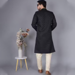 Black Dayable Sherwani set